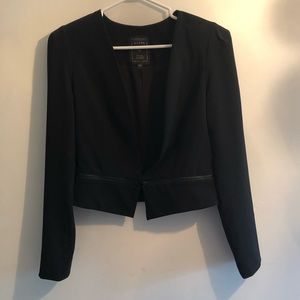 Black cropped Guess blazer/jacket - NWOT